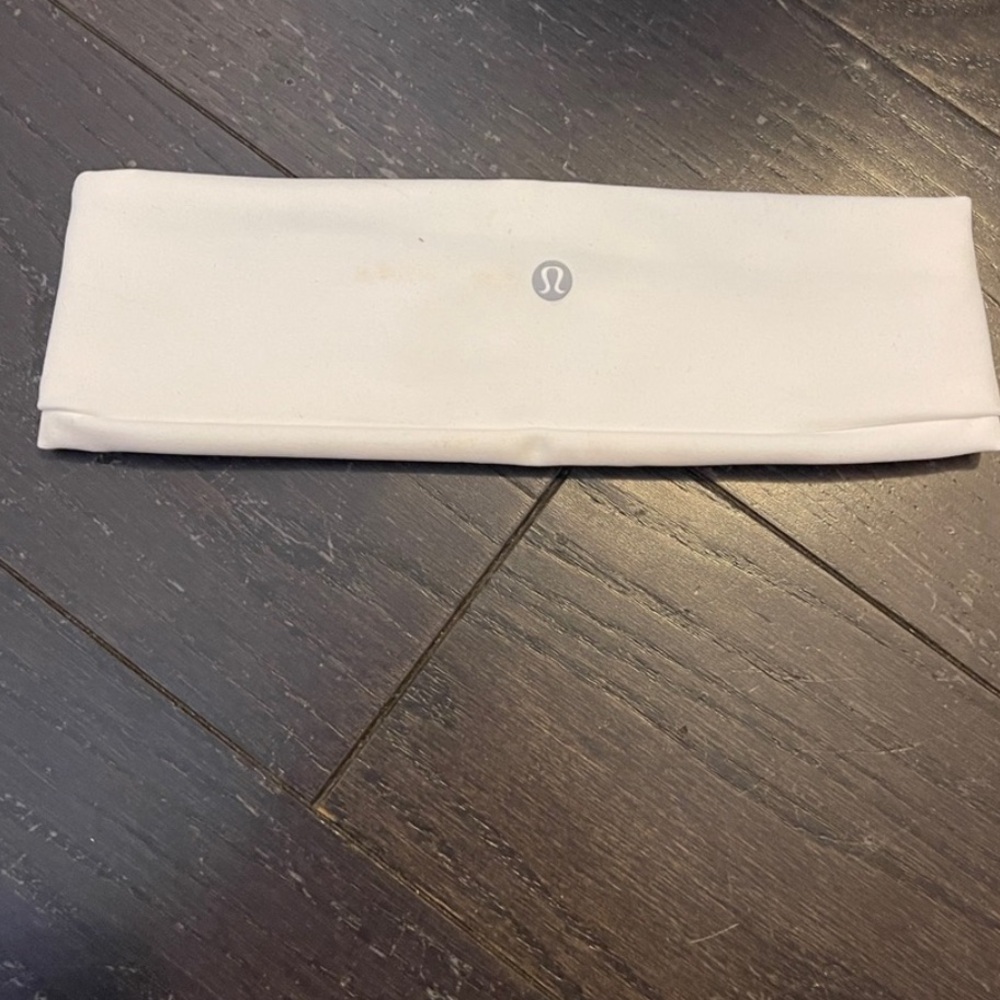 White Lululemon Headband